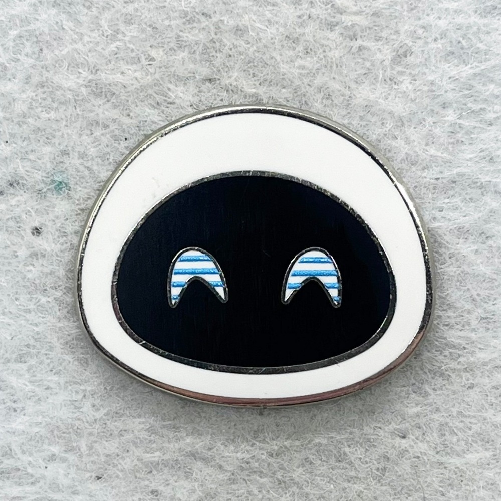 🔮 5/$25 Disney Wall-E Eve Emojis Happy Pin
